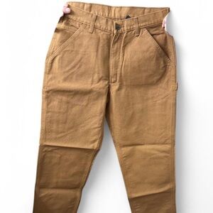 Carhartt loose fit washed duck utility carpenter pants